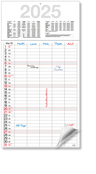 Familienkalender M1FP